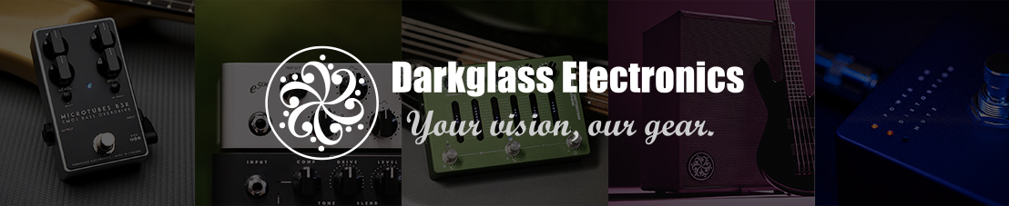 Now carrying Darkglass Amps and Pedals